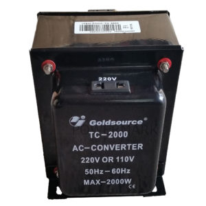 Goldsource TC-1500 Step-Up/ Down Transformer