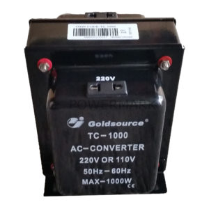 Goldsource TC-1000 Step-Up/ Down Transformer