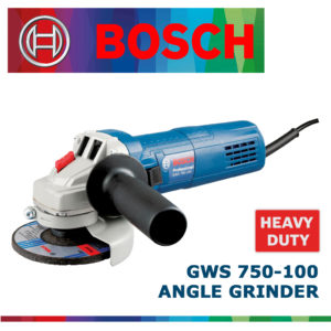 Bosch GWS 750-100 Professional Heavy Duty Angle Grinder (4")