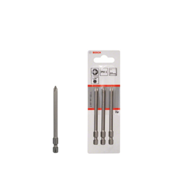 Bosch 2607001533 Screwdriver Bit PH1 (89mm) x 3