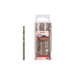 Bosch 2608585888 Metal drill bits HSS-Co, DIN 338 5,5mm  (10 Pack)