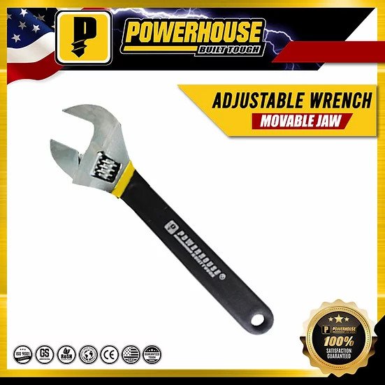 Powerhouse Adjustable Wrench 6"