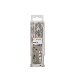 Bosch 2608585901 Metal Drill Bit HSS-Co, 11.0x142mm, 5pcs