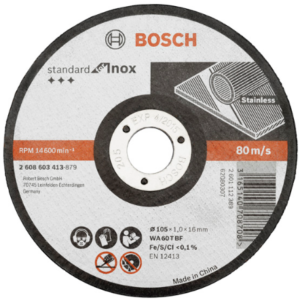 Bosch 2608603413 Straight cutting disc Inox