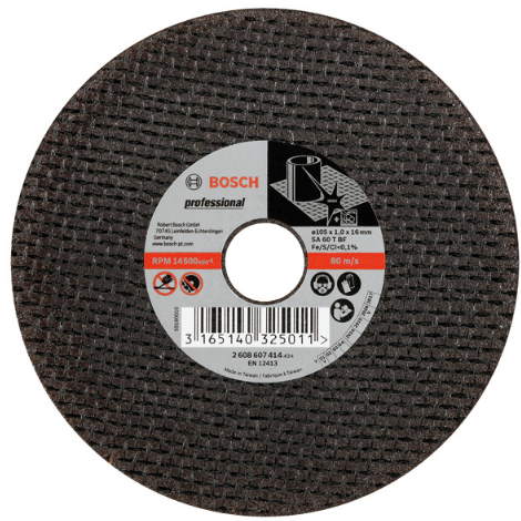 Bosch 2608607414 Straight cutting disc Inox