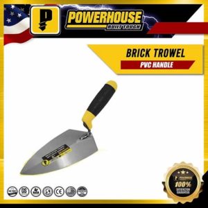 Powerhouse Brick Trowel w/PVC Handle 9"