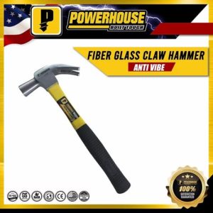 Powerhouse Fiberglass Claw Hammer (16 oz)