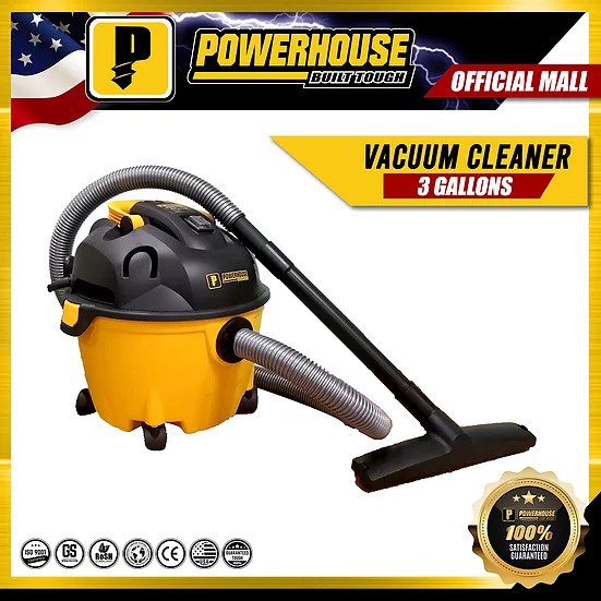 Powerhouse PH07-3 GAL Vacuum Cleaner Wet And Dry
