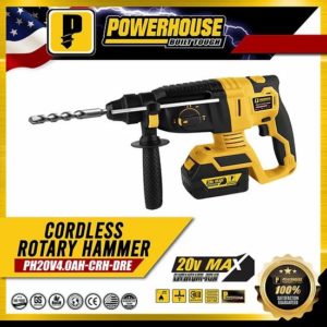 Powerhouse PH20V 4.OAH-CRH-DRE Rotary Hammer