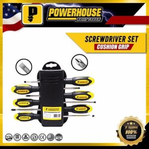 Powerhouse Screwdriver Set Cushion Grip