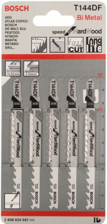 Bosch 2608634567 Saw Blade Set RB - 5ER T 144 DF
