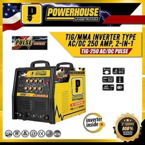 Powerhouse AC/DC TIG-250 Amp Pulse Inverter Welding Machine