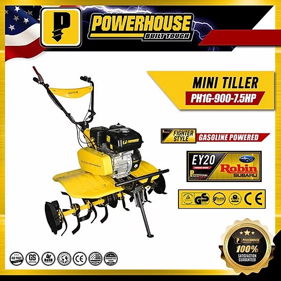 Powerhouse PH1G-9000-7.5HP Gasoline Tiller Machine