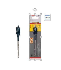 Bosch 2608595490 Self Cut Speed spade bit, hexagon 19x152mm