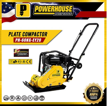 Powerhouse PH-60KG-EY20 Plate Compactor 60kg