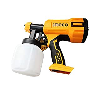 Ingco CSGLI2001 20V Lithium-Ion Cordless Spray Gun