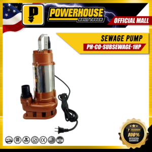 Powerhouse PH-CO-SUBSEWAGE-1HP Sewage Submersible Pump 1 HP