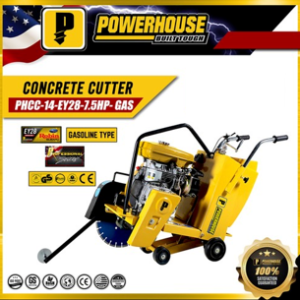 Powerhouse PHCC-14"-EY28-7.5HP GAS Engine Concrete Cutter / Asphalt Cutter