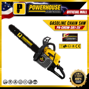 Powerhouse PHCHSW-381-25" Chain Saw 3300 Watts