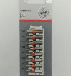 Bosch 2608522420 Extra Hard Screwdriver Bits And Multi Construction Drill Bits Packs (65mm)