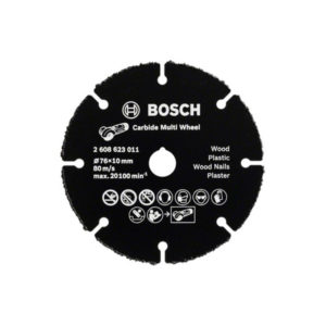Bosch 2608623011 Carbide Multi Wheel Mini Grinding Disc (76mm)