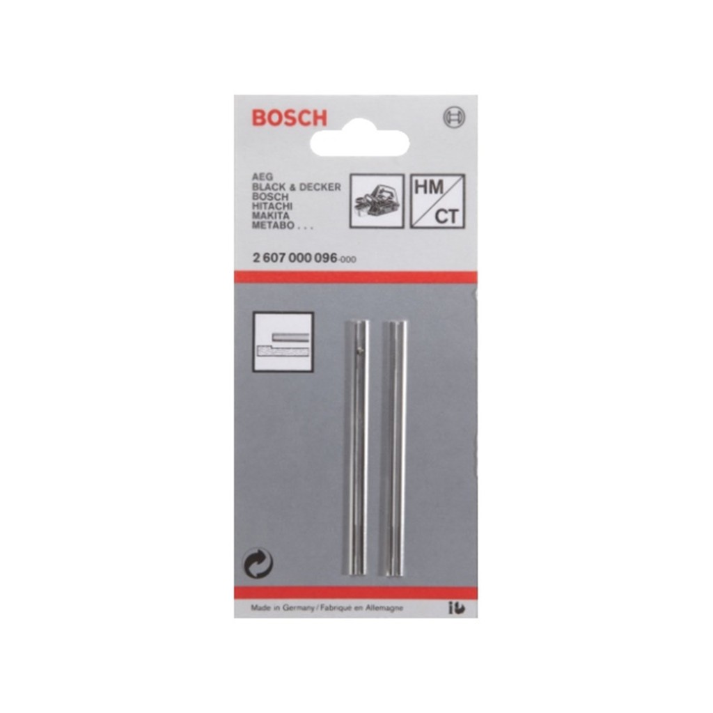 Bosch 2607000096 Reversible Tungsten Carbide Blades (2pcs.)