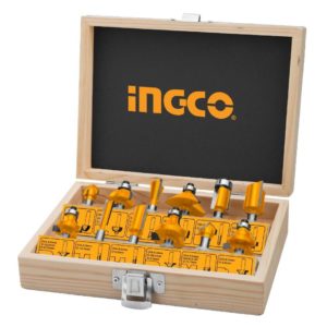 INGCO AKRT12121 Router Bits Set  12pcs (1/2")