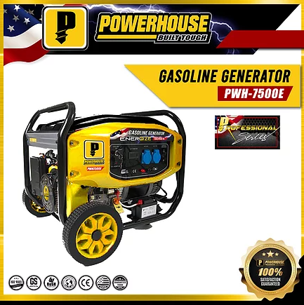Powerhouse PWH-7500E Gasoline Generator