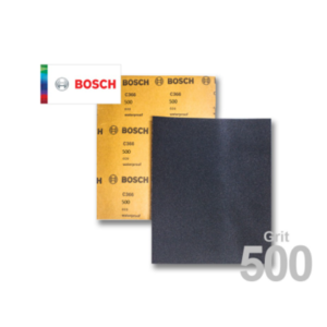 Bosch 2608621319 Wet or Dry Hand Sanding Sheets Grit 500 (100pcs./Ream)