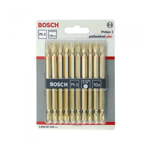 Bosch 2608521043 SCREWDRIVER BIT 10 Pcs. (110mm)