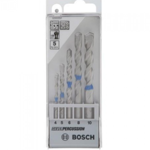 Bosch 2608680726 Concrete/Masonry Drill Bit 5 Pcs. Pack (4,5,6,8,10mm)